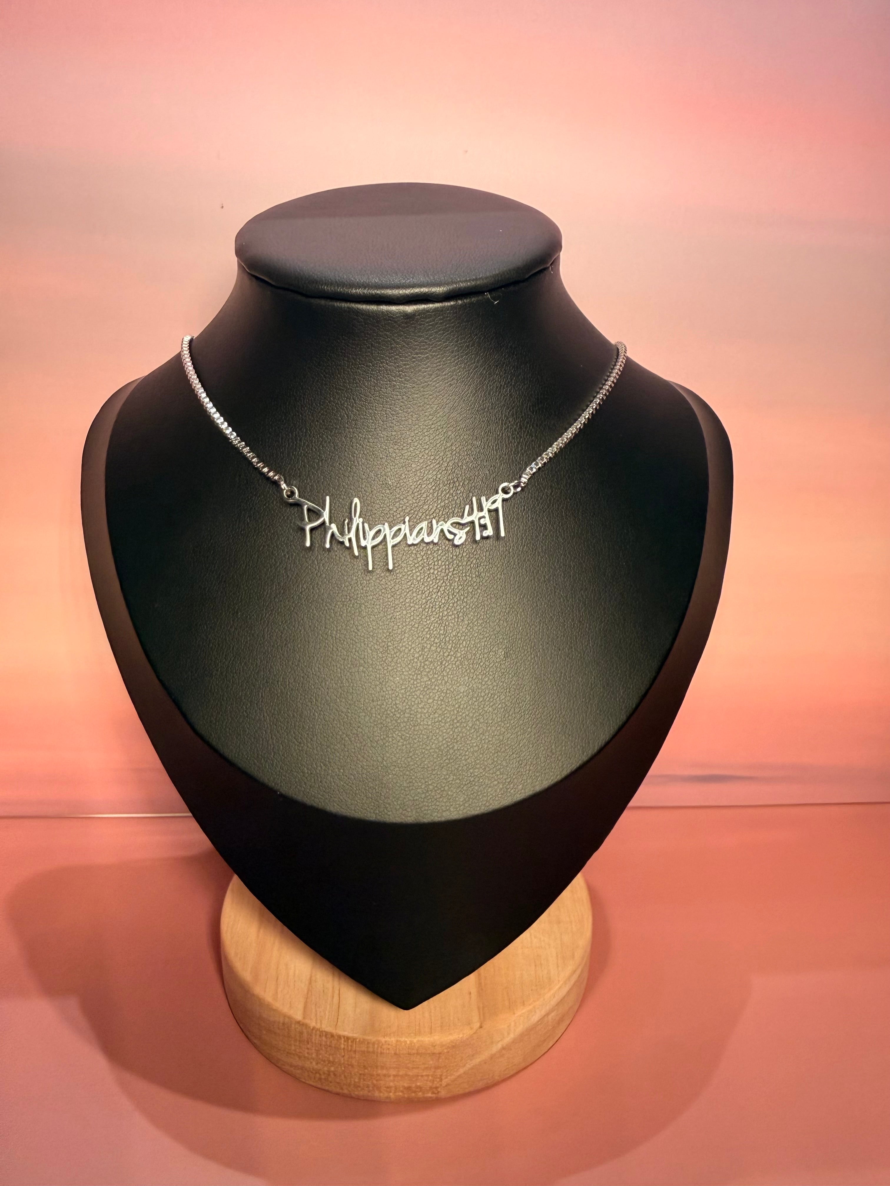 Philippians 4:19 Necklace