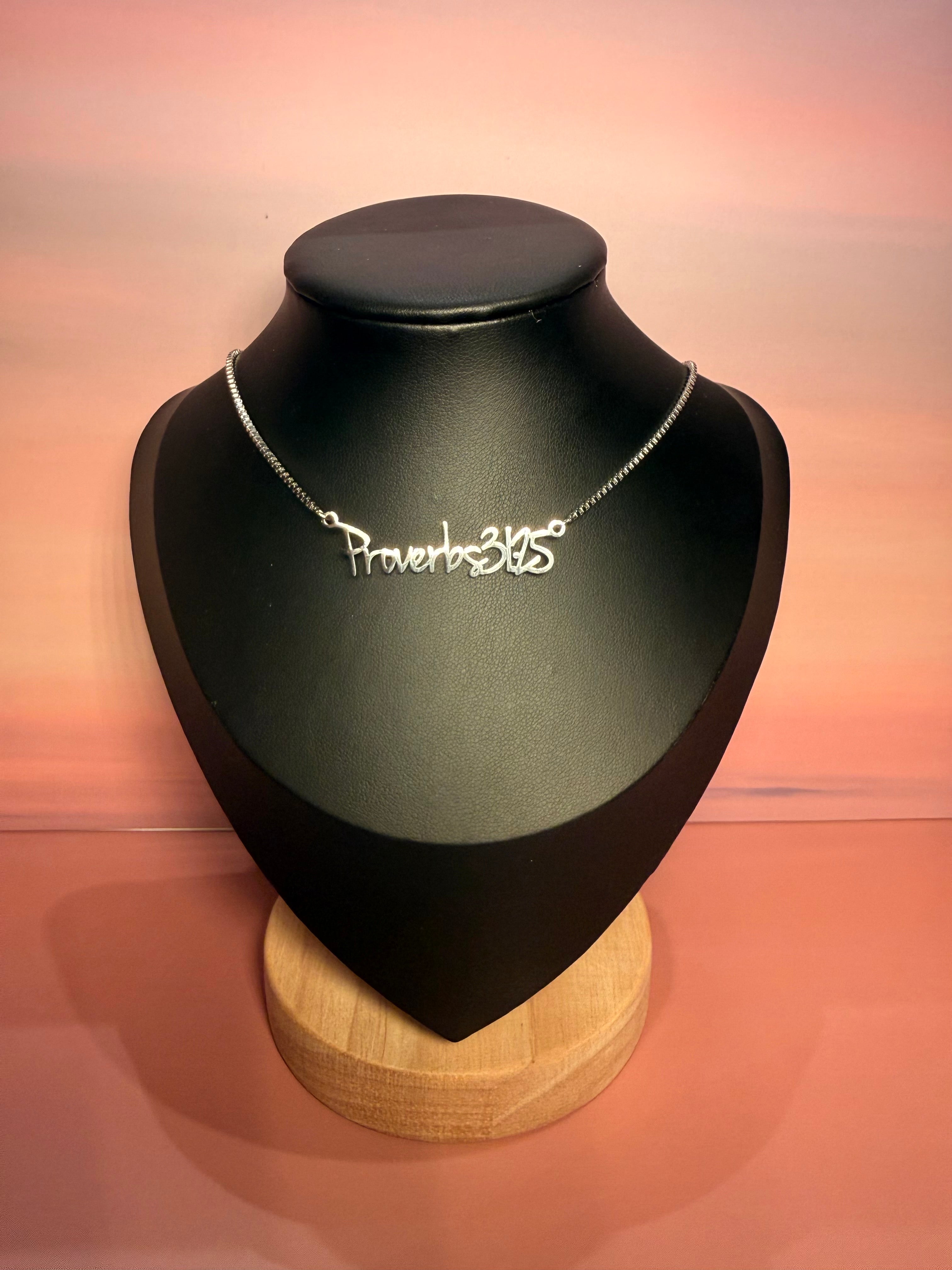 Proverbs 31:25 Necklace