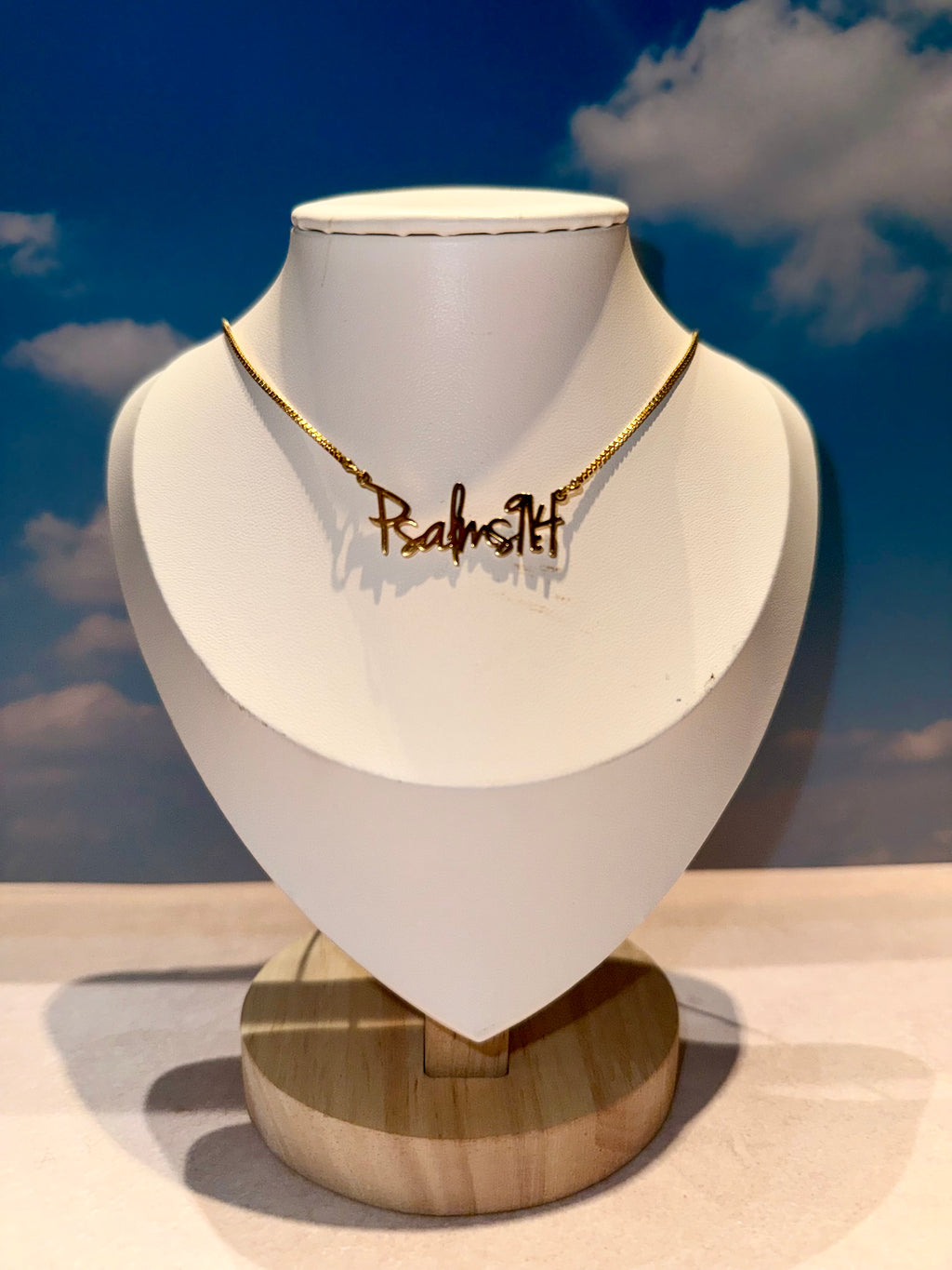 Psalms 91:4 Necklace